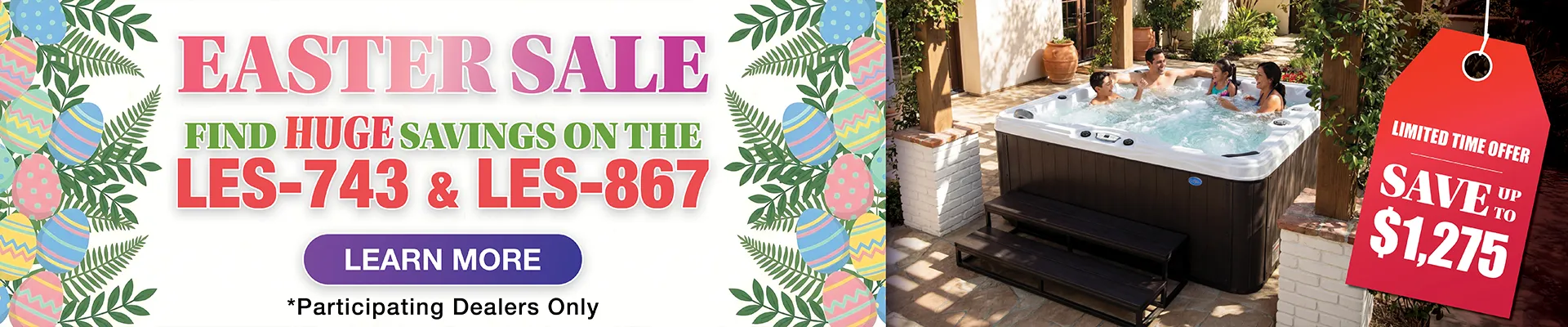 Calspas hot tub being used in a family setting - Manassas