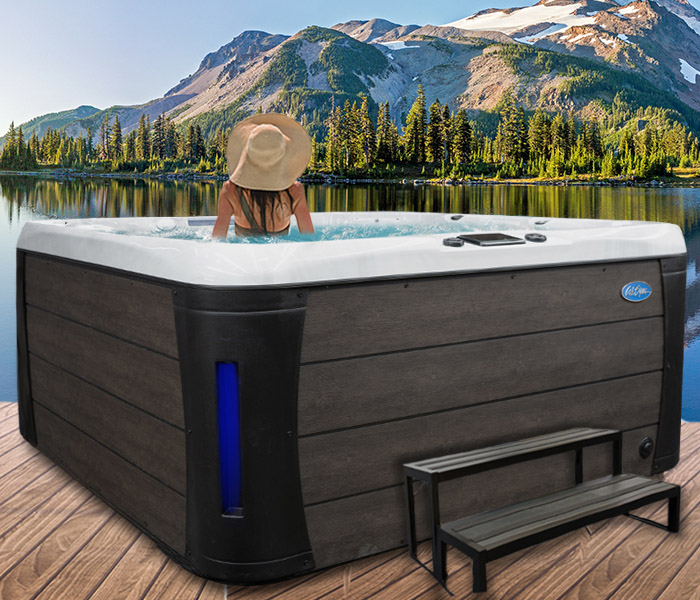 Calspas hot tub being used in a family setting - hot tubs spas for sale Manassas